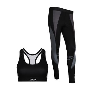 Women Fitness Suit (Black)