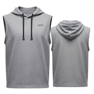 Cut Off Sleeve Boxing Hoodie