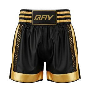 Wide Band Satin Boxing Shorts