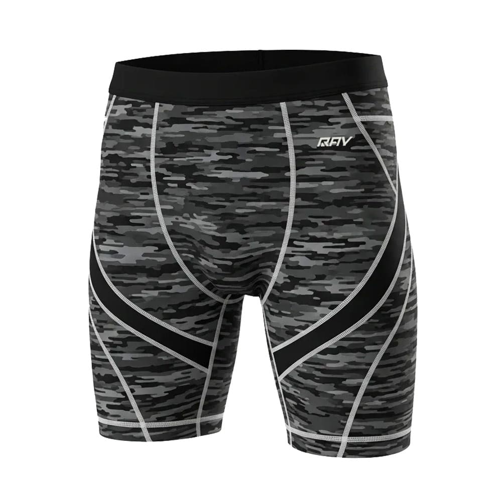 Inseam Compression Shorts with Pocket