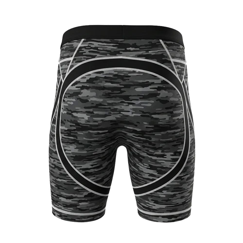 Inseam Compression Shorts with Pocket - Image 2