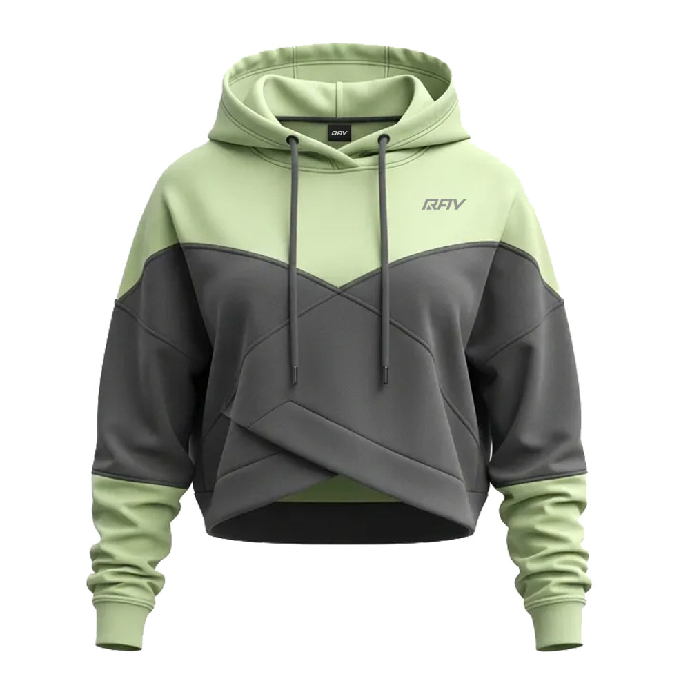 Athletic Cropped Sweatshirt for Women